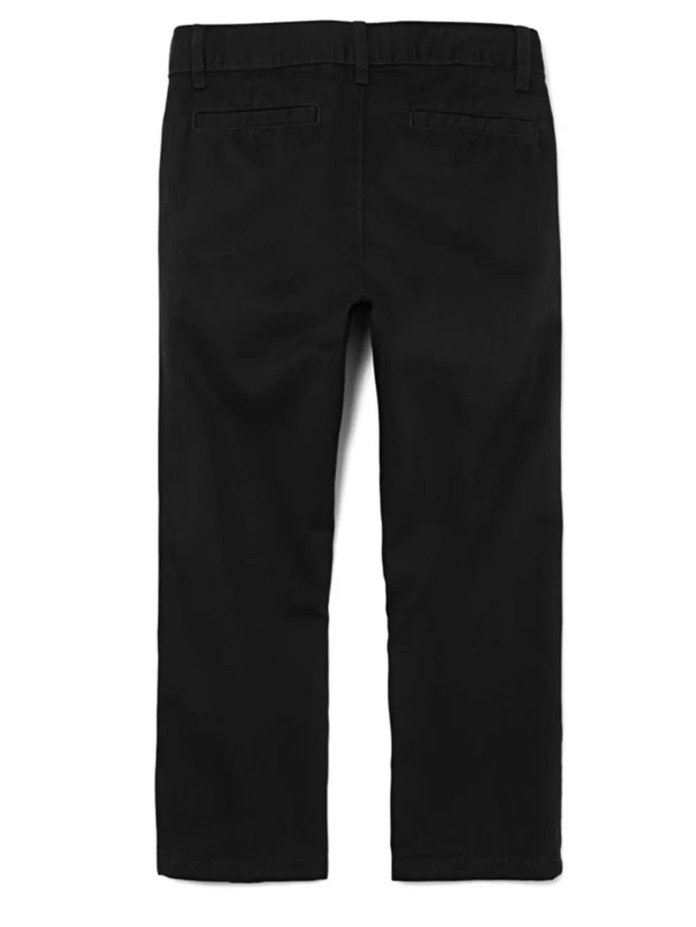 Children's Place Boys Straight Stretch Chino Black Pants - size 7/8 - lot of 4